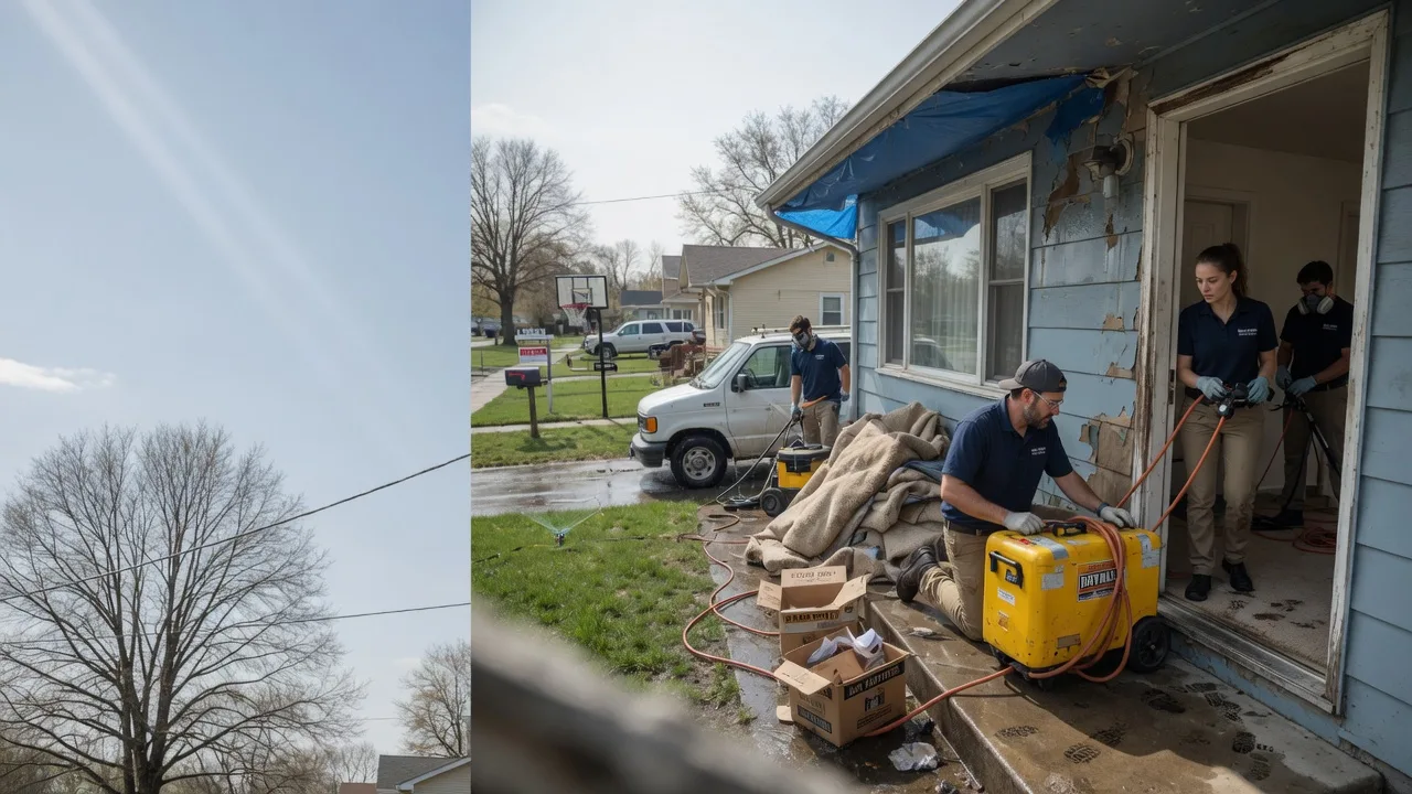 Basement Flood Cleanup in Lavina, MT near me